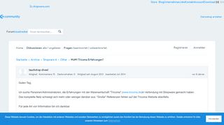 
                            9. WaWi Tricoma Erfahrungen? - Shopware Community Forum
