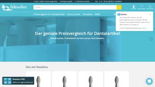 
                            2. Wawibox Preisvergleich für Dentalartikel