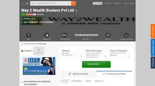 
                            9. Way 2 Wealth Brokers Pvt Ltd, Alwarpet - Way To Wealth ... - Justdial