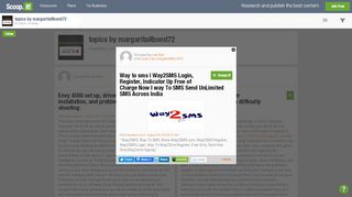 
                            8. Way to sms | Way2SMS Login, Register, Indicator... - Scoop.it