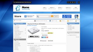
                            13. Way2call Hi-Phone USB Modem - Home Automated Living