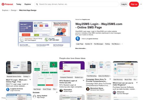
                            6. Way2SMS login | Login Archives | Pinterest | Login page, Archive and ...