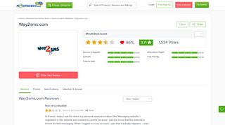 
                            8. WAY2SMS.COM - Reviews | online | Ratings | Free - MouthShut.com