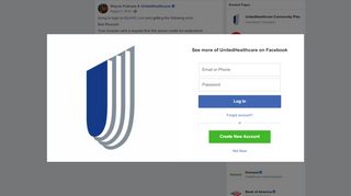 
                            9. Wayne Pokress - trying to login to MyUHC.com and getting... | Facebook
