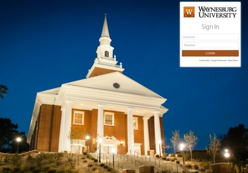 
                            6. Waynesburg University - Welcome