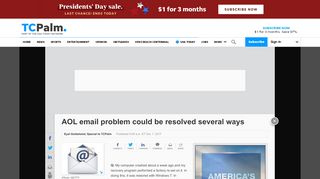 
                            8. ways to fix AOL email problem - TCPalm.com