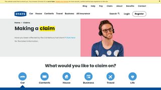 
                            7. Ways to make a claim - Online, phone or email - State - State Insurance