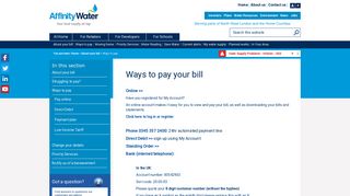 
                            4. Ways to pay - Affinity Water