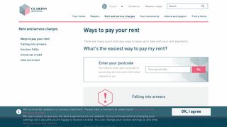 
                            9. Ways to pay your rent | Clarion Housing