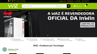 
                            9. WAZ - Fanáticos por Tecnologia