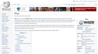 
                            11. Waze - Wikipedia