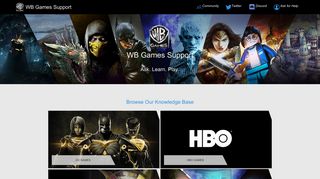 
                            2. WB Games Support