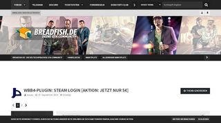 
                            5. WBB4-Plugin: Steam Login [AKTION: jetzt nur 5€] - Allgemeiner ...