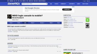 
                            7. WBID login console to mobile? - Mortal Kombat X Answers for Xbox ...