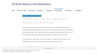 
                            5. WBPDS Ration Card | Application Process & Check Status – All States ...