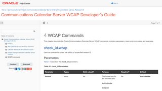 
                            12. WCAP Commands - Oracle Docs