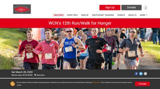 
                            8. WCN's 10th Run/Walk for Hunger - RunSignup