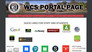 
                            11. WCS Portal Page