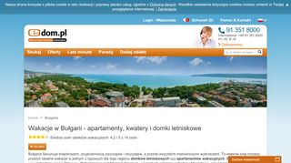 
                            10. Wczasy Bułgaria - apartamenty i kwatery na edom.pl