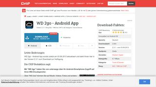 
                            13. WD 2go - Android App - Download - CHIP