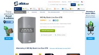 
                            12. WD My Book Live Duo 6TB - Datové úložiště | Alza.cz