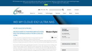 
                            13. WD My Cloud EX2 Ultra NAS - CMS Distribution