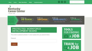 
                            12. WDB Login - Kentucky Career Center