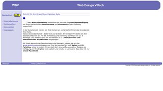 
                            7. WDV Web Design Villach