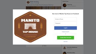 
                            7. We are gluten free friendly!... - Manito Tap House | Facebook