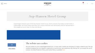 
                            12. We are part of - Arp-Hansen Hotel Group - Copenhagen Strand