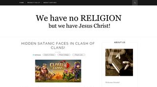 
                            3. We have no RELIGION: Hidden Satanic Faces in Clash of Clans!