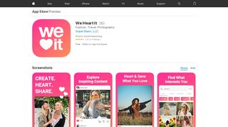 
                            10. We Heart It on the App Store - iTunes - Apple