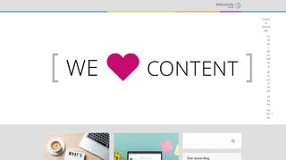 
                            1. we love content | der Blog rund um digitale Inhalte für Unternehmen