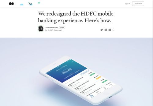 
                            9. We redesigned the HDFC mobile banking experience. Here's how.