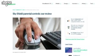 
                            8. We review Sky broadband's Shield parental controls - Choose