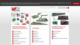 
                            7. WE Startseite | Würth Elektronik Unternehmensgruppe