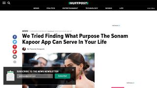 
                            13. We Tried Finding What Purpose The Sonam Kapoor App Can Serve In ...