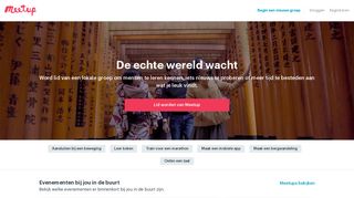 
                            2. We zijn wat we doen | Meetup