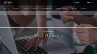 
                            12. Wealth Screening - Tessitura Network