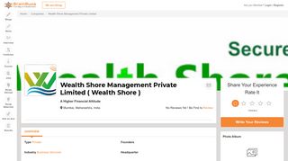 
                            6. Wealth Shore Management Private Limited - Company Employee ...