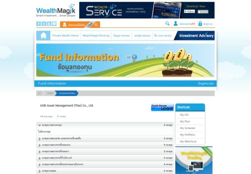 
                            11. WealthMagik - UOB Asset Management (Thai) Co., Ltd.