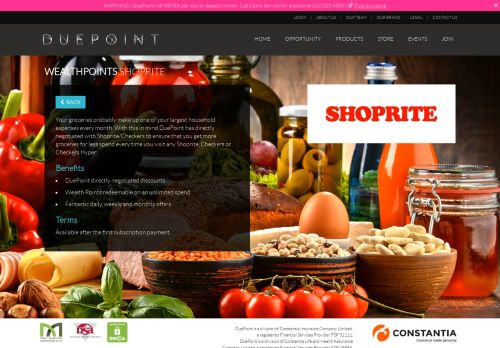 
                            7. WEALTHPOINTS BUYERS' CLUB Shoprite - Duepoint | Partners