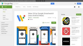 
                            6. Wear OS by Google Smartwatch (was Android Wear) - Apps on ...