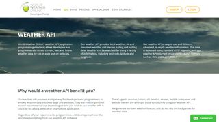 
                            3. Weather API | Local Weather API | World Weather Online