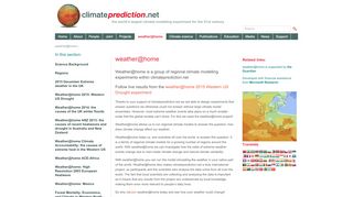 
                            4. weather@home | climateprediction.net