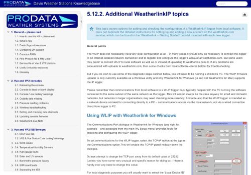 
                            5. WeatherlinkIP configuration by local software - Davis Weather Stations ...