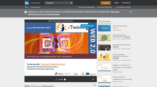 
                            10. Web 2.0 e o eTwinning - SlideShare