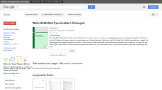 
                            11. Web-3D-Welten Systematisch Erzeugen