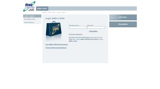 
                            5. Web 4 VIPS | Login / Logout - Ring Center
