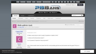 
                            10. Web admin tool. - Red Orchestra 2 - PBBans